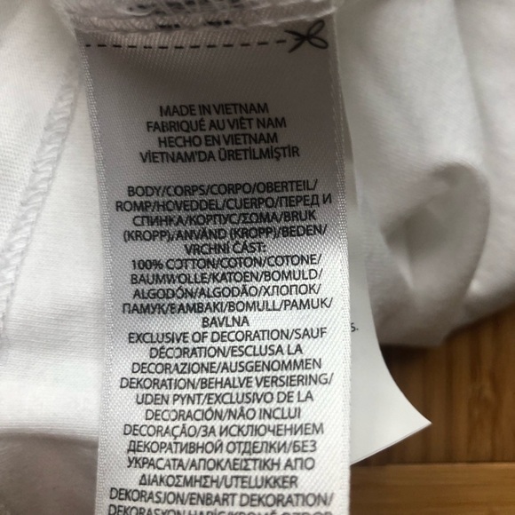 Polo Ralph Lauren White Men'sV Neck Tee  Shirt XXL - Picture 7 of 8